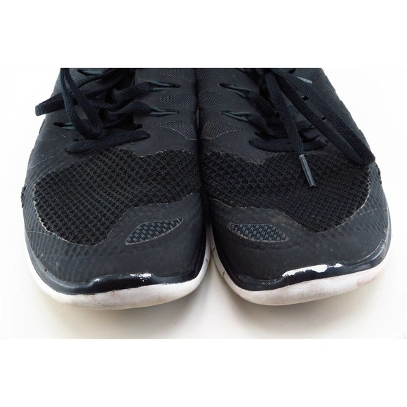 Nike Free 5.0 Youth Boys Shoes‎ Sz 7 M Black Mesh Running - Picture 3 of 9
